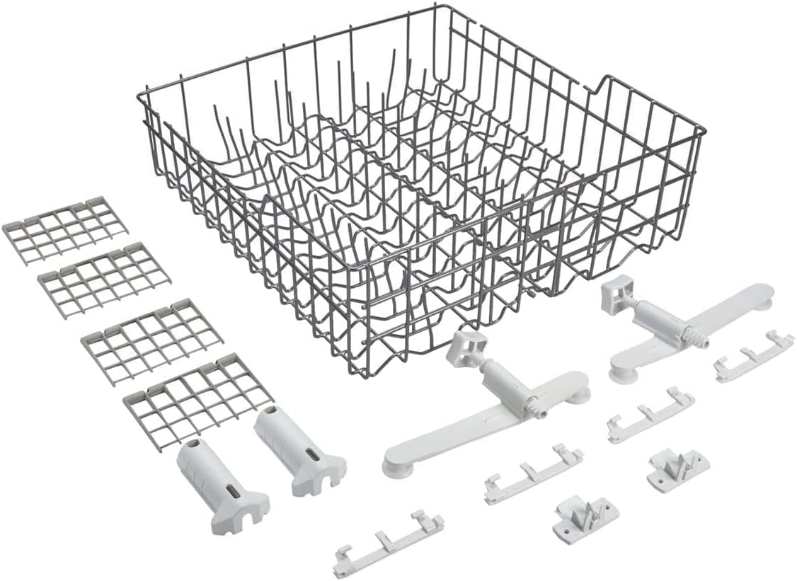 US-Based Supplier - W11169039 Upper Dishrack Assembly - Compatible With Amana Crosley Estate Inglis Kenmore Magic Chef Maytag Roper Whirlpool Dishwasher - Replaces W10300725 W10779821 W10826746