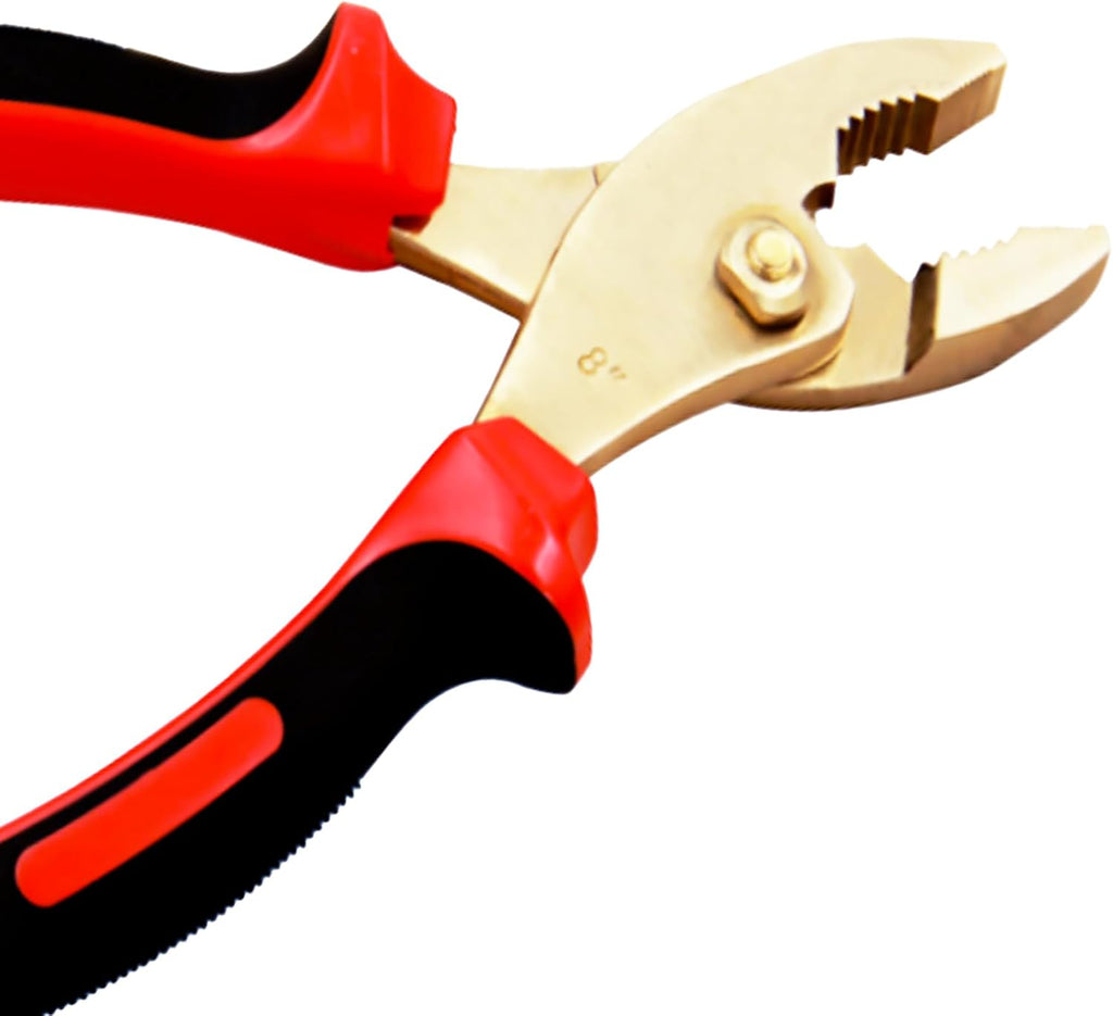 TMAX Non Sparking Slip Joint Pliers Length 150mm (5-29/32 Inch) Aluminum Bronze Copper, Spark Free Safety, Non-Magnetic and Corrosion-Resistant