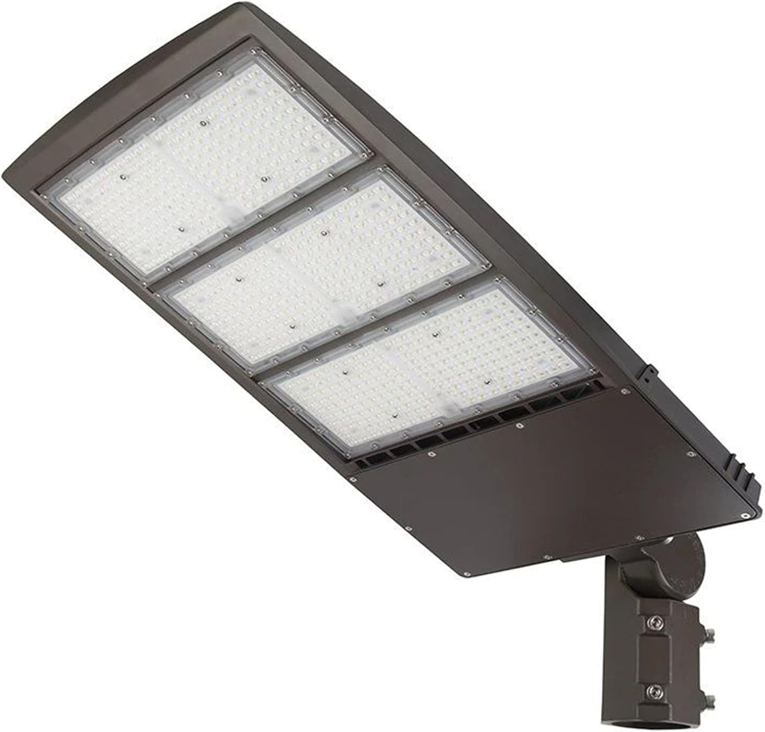 450W LED Parking Lot Light, 63000LM Shoebox Area Light for Sport Court & Commercial Outdoor Lighting, 5000K, 277-480V, Replaces Up to 1500W MH/HPS