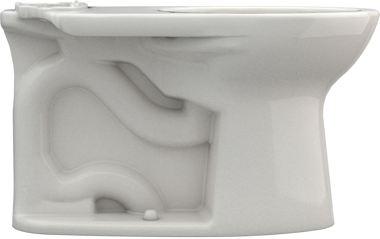TOTO Drake Elongated TORNADO FLUSH Toilet Bowl with CEFIONTECT, Colonial White - C776CEG#11