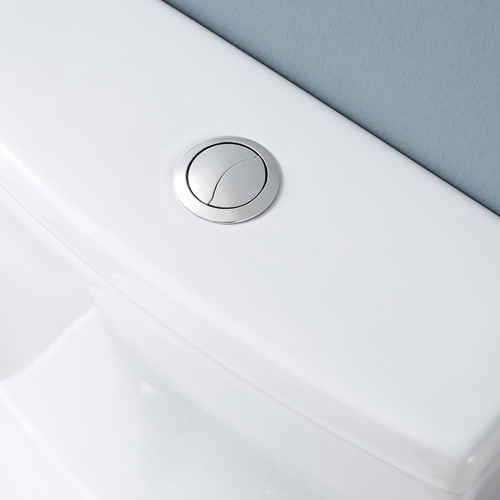 OVE Decors Beverly Two-Pieces Elongated Toilet White 2-Piece Toilet White