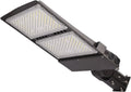 Power Switchable 200W 240W 300W LED Shoebox Light 3000K 4000K 5000K CCT Adjustable Outdoor Commercial Parking Lot Street Yard Area Lighting Fixtures 110-277V (AM Slip Fitter Bracket)