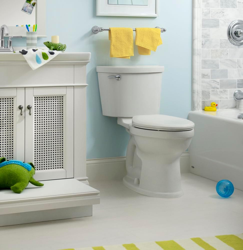 American Standard 211AA104.020 Champion PRO Two-Piece Toilet, Elongated Front, Chair Height, White, 1.28 gpf