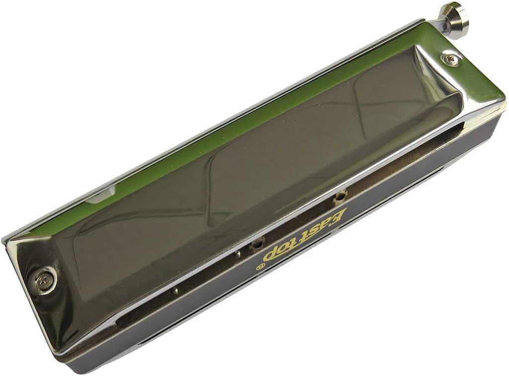 East top Chromatic Harmonica Key of D, 12 Holes 48 Tones Chromatic Mouth Organ Harmonica For Adults, Professionals and Students (D)