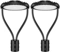 150W LED Post Top Light, LED Circular Area Light 21000Lm 5000K LED Parking Lot Light, Outdoor Pole Lights Fixture for Garden Yard Street Lighting, 2 Pack