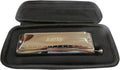 East top Chromatic Harmonica with Brass Comb, 12 Holes 48 Tones Professional Mouth Organ For Adults, Professionals and Students (brass comb)
