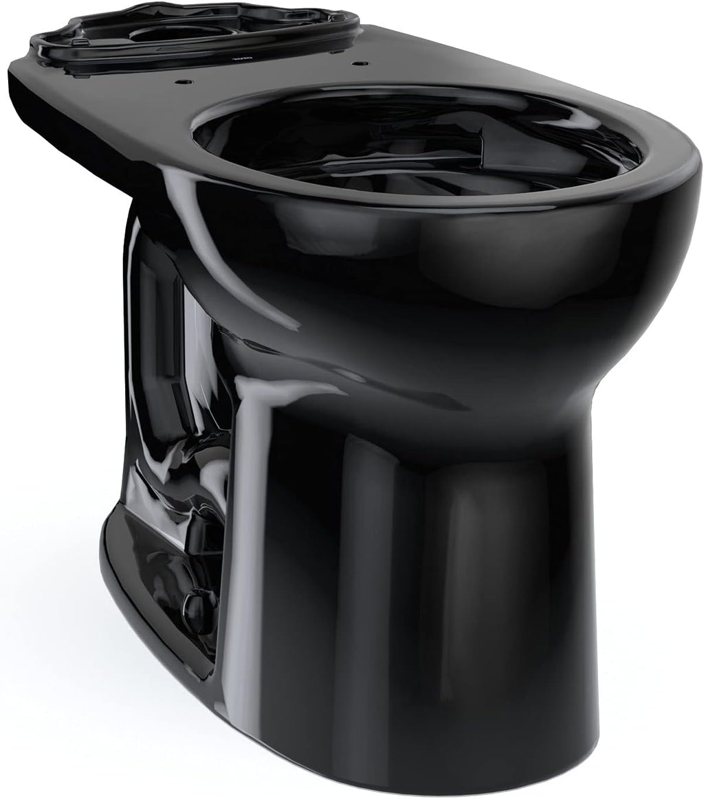 TOTO Drake Round TORNADO FLUSH Toilet Bowl, Ebony - C775CEF#51