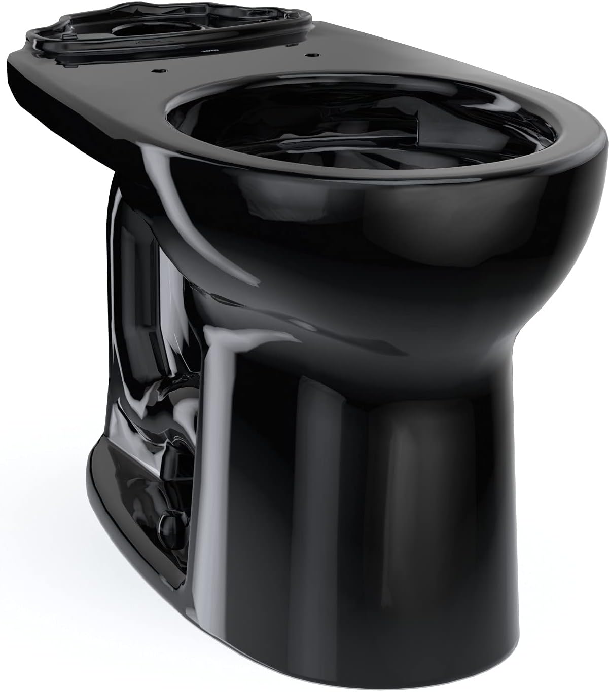 TOTO Drake Round TORNADO FLUSH Toilet Bowl, Ebony - C775CEF#51