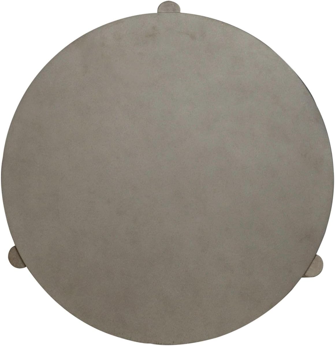 Liberty Furniture Affinity Round End Table for Living Room - Dusty Taupe Faux Concrete Tops