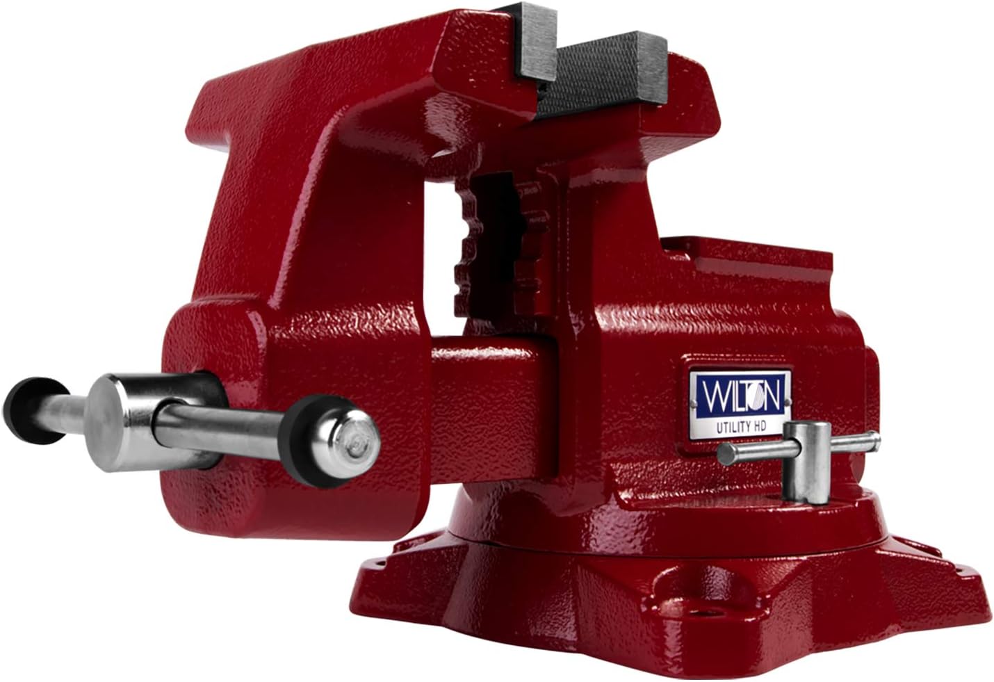 Wilton Utility HD Bench Vise, 6-1/2' Jaw Width, 6-1/4' Jaw Opening, 4-1/4' Throat (Model 656UHD)