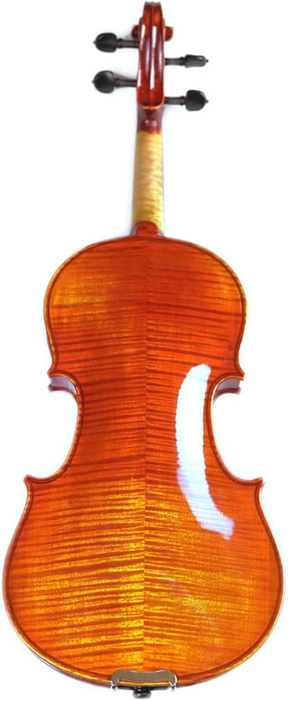 TSTS Professional Violin 20 Years Old Naturally Dried Stripes Maple Violin Body Handmade 4/4 Violin Musical Instrument Adults Violins (Color : 4/4)