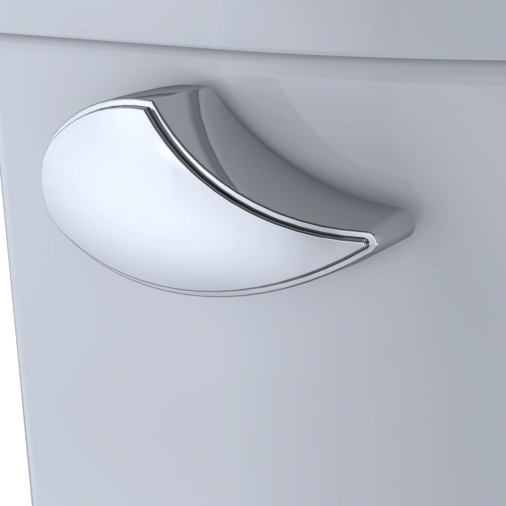 TOTO® WASHLET®+ UltraMax® II One-Piece Elongated 1.28 GPF Toilet with Auto Flush WASHLET®+ S7 Contemporary Bidet Seat, Cotton White - MW6044726CEFGA#01