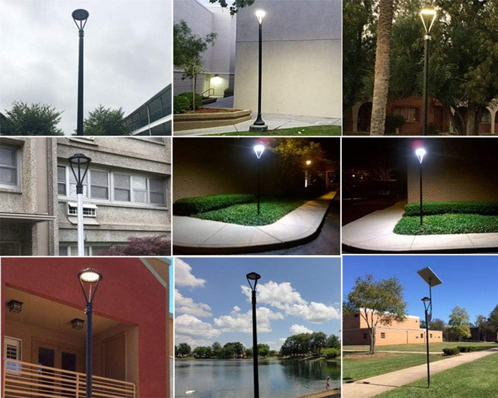 75W LED Outdoor Post Top Light Parking Lot Area Lighting Plaze Lighting Garden Lighitng 5000k Daylight ETL Lighting Facts (G3-75w)