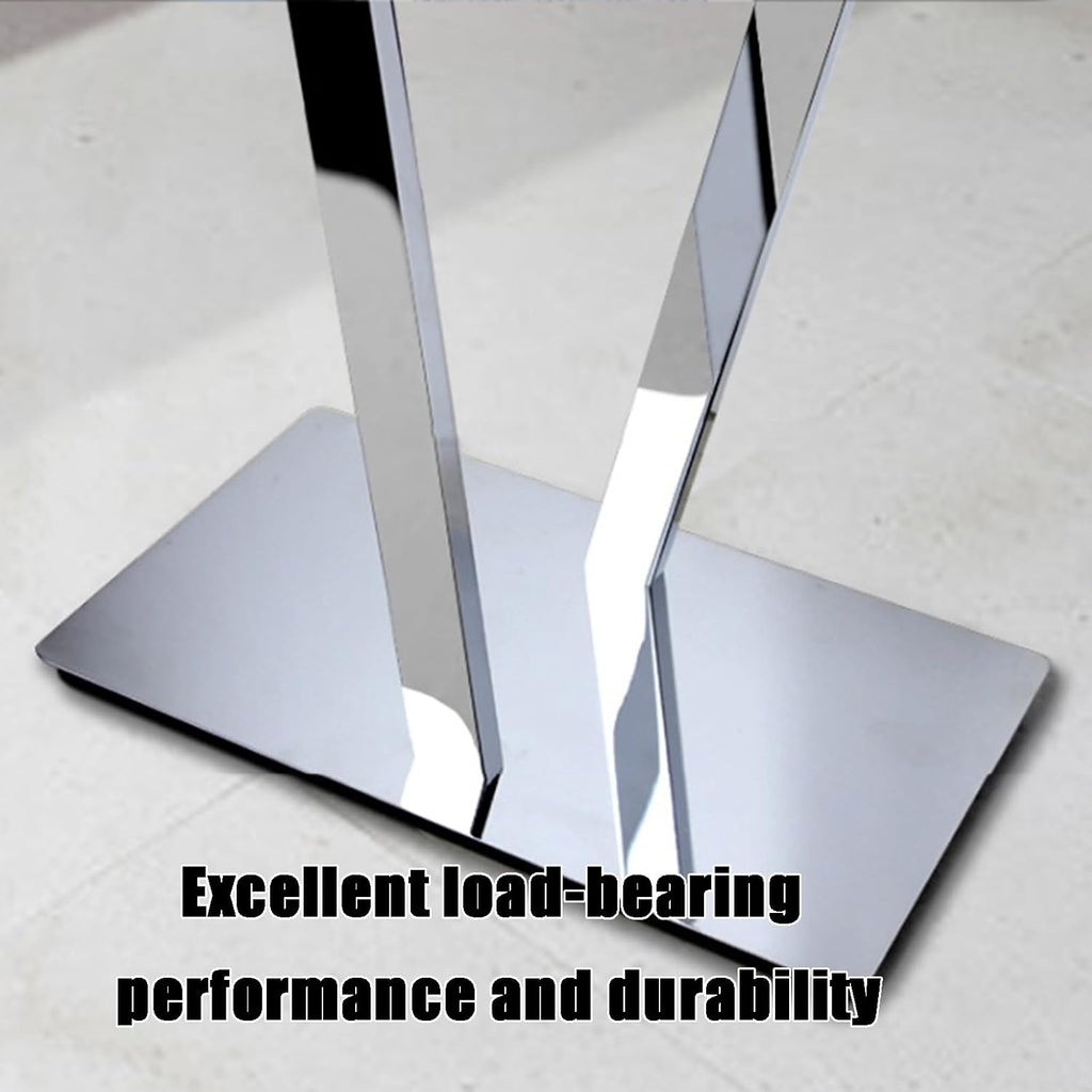 All Copper Floor Standing Towel Holder Double 7 High and Low Double Rod Thickened Base Plate Towel Racks Chrome Plating Process Towel Hanger