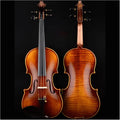 TSTS European Spruce Wood Violin Professional Handmade Solid Wood Violin Children Beginners Play Violin Musical Instrument Adults Violins (Color : 1/8)