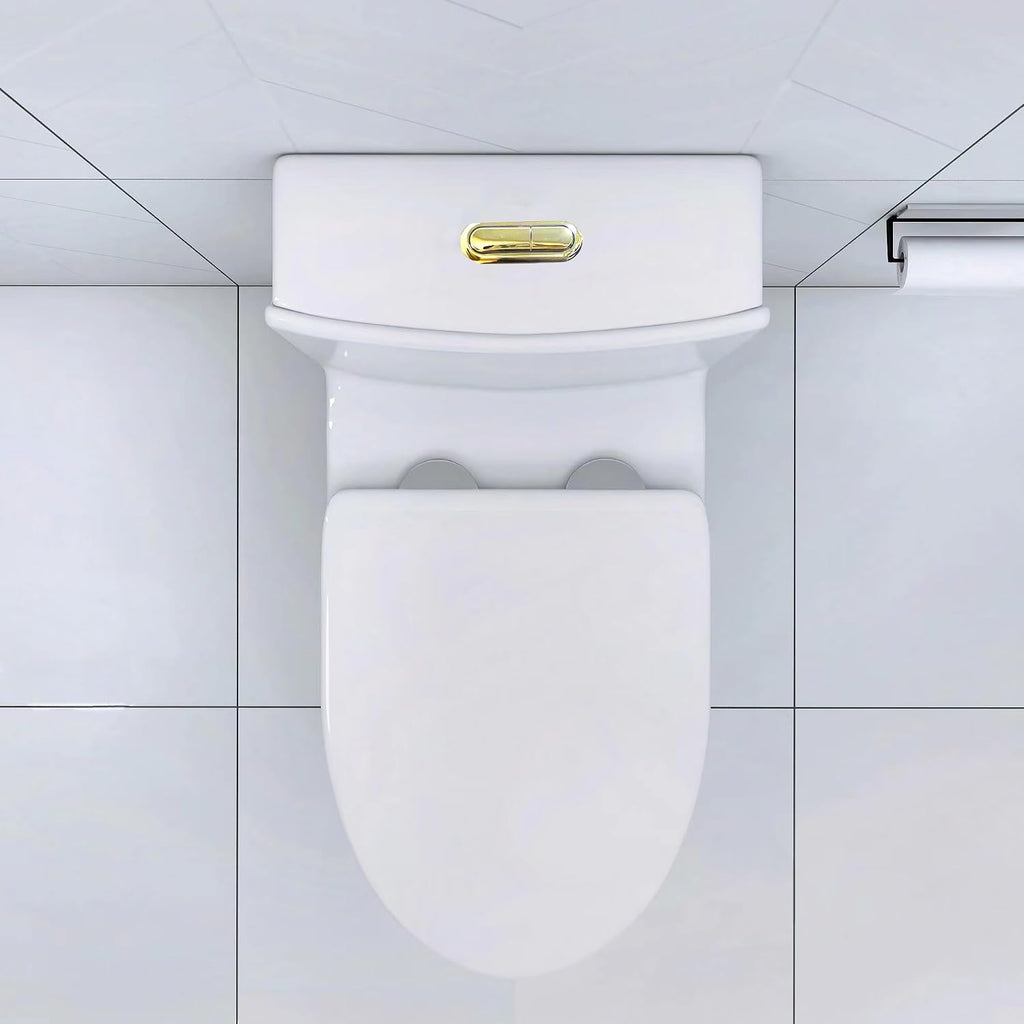 Elongated One Toilet White