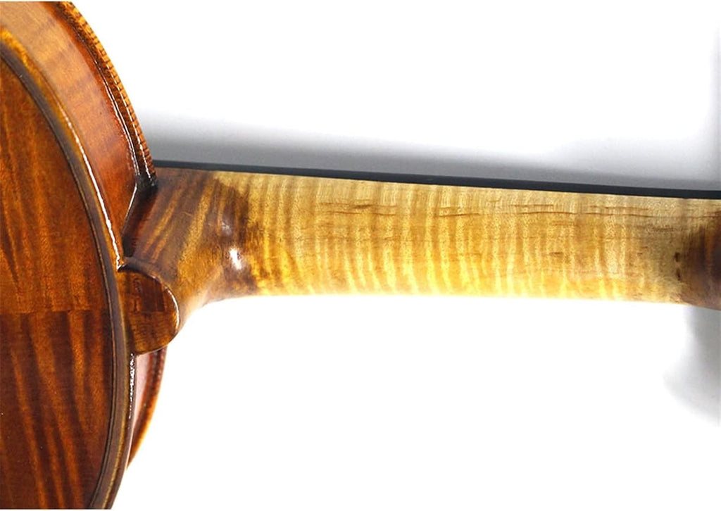 TSTS Beginner Adult Professional Handmade Pattern Solid Wood Violin Musical Instrument Adults Violins (Color : 4/4)