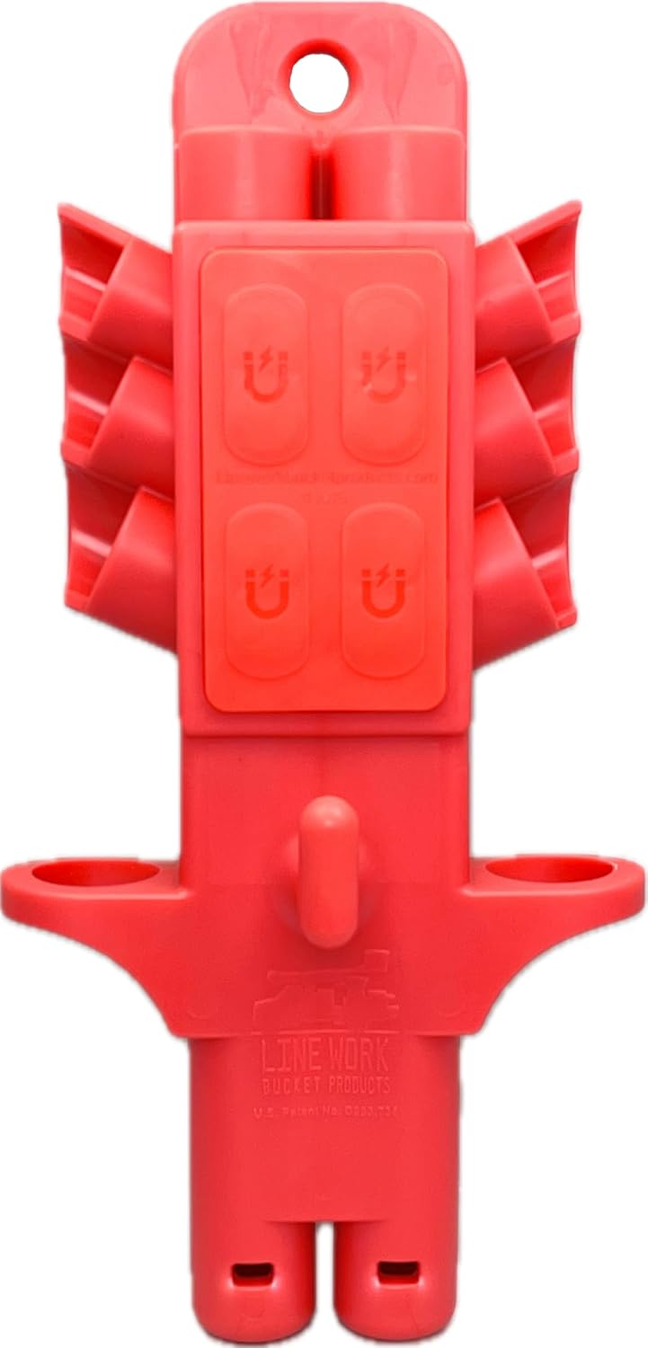 Lineman Socket Pocket All-in-One Pole Framing Solution Compatible with Klein and Milwaukee Lineman Combo Socket Sets with Storage for Transmission nut Runner and Impact Gun