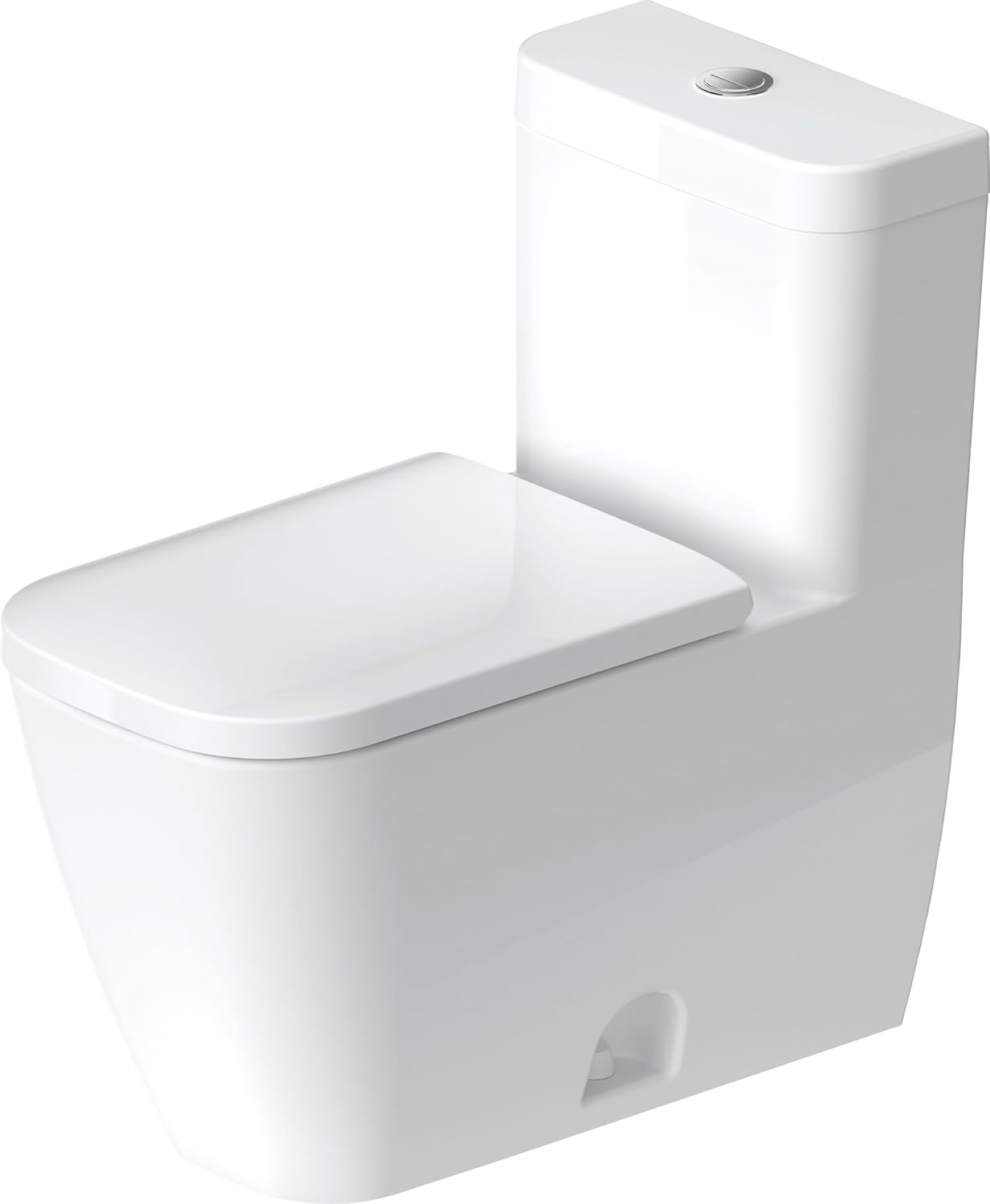 Duravit 2121010001 Happy D 2 One-Piece Toilet White (Seat Not Included)