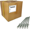 Aluminum Pop Rivets Closed End/Sealed 1/8' #4-10,000 Piece Bulk Box (#4-4 (1/8' x 1/4' Grip) - 10,000 Piece Bulk Box)