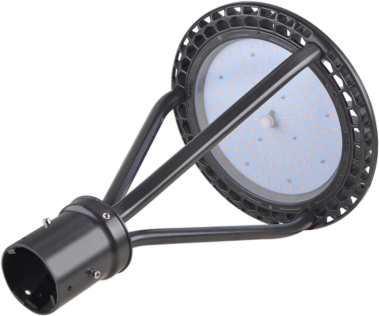 Power Adjustable 75W 100W 150W LED Post Top Light with Photocell Sensor 3000K 4000K 5000K 3CCT tunable for Outdoor Garden Yard Area Lighting, Fit 2-3/8' and 3' Tenons