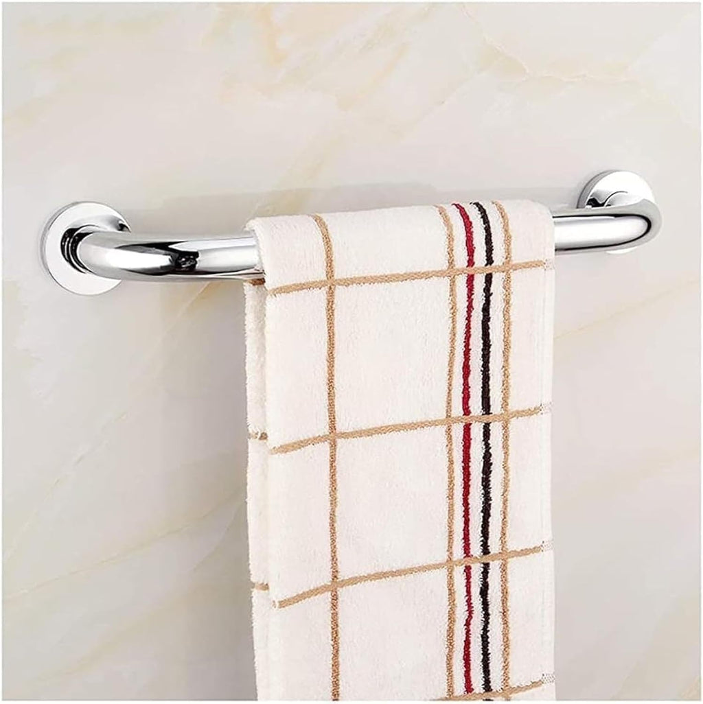 Handrails,Grab Handles Safety,Handrails Grab Bar Bronze Polished Bathroom,Towel Rack Brushed Nickel Handrail Bathtub Shower Toilet Assist Elderly, 50Cm