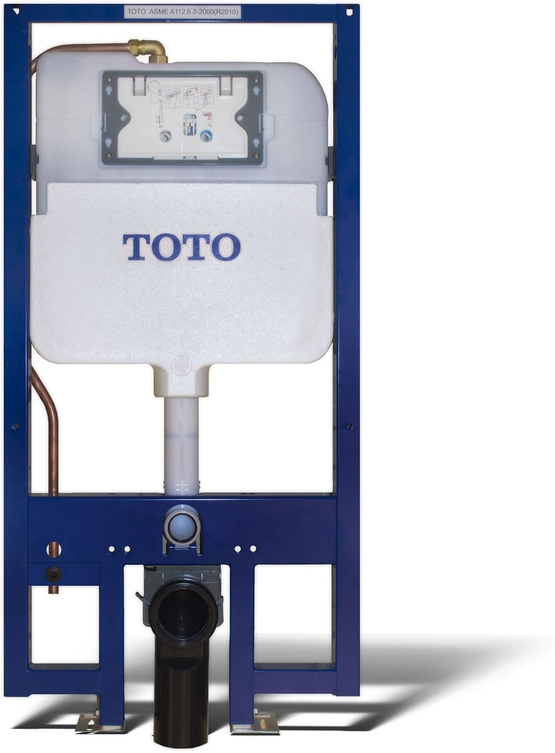 Toto TWT173M 1.28 GPF Dual Flush In-Wall Toilet Tank Only with Copper Supply Line