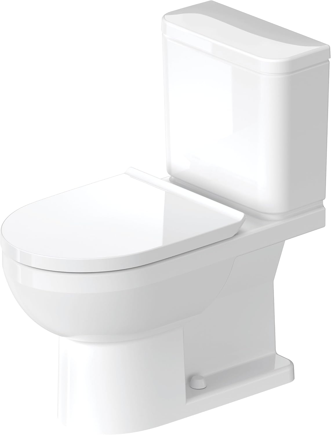 Duravit DuraStyle Basic Two-Piece Toilet Kit White