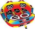 Wow Sports Go Bot Towable Tube - Front & Back Tow Points - for Boating - Kids & Adults