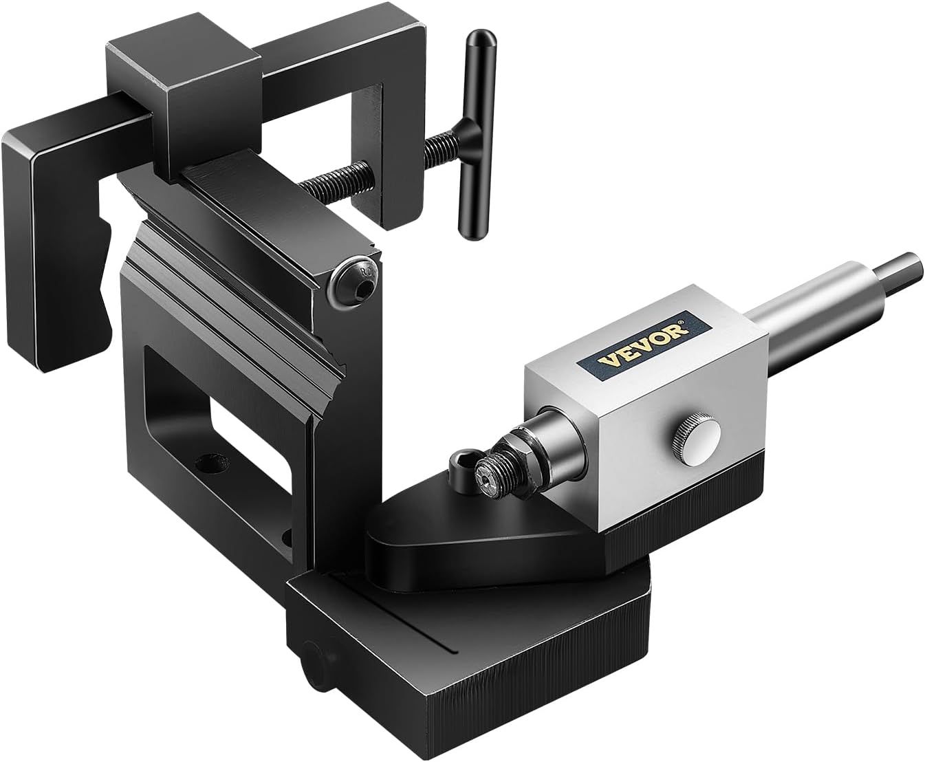 VEVOR Pipe Tube Notcher, 1/2 to 3-inch Tubing Notcher with 0 to 50° Adjustable Angle, Pipe and Tube Notching Tool for Repair Shops, Home Projects, Metalworking