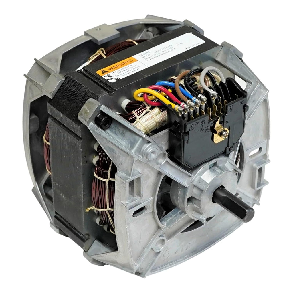 389248 WP661600 Direct Drive Washer Motor Compatible with Whirlpool Kenmore Washing Machine 661600 PS382447 AP2907974 389248A （1/2 Horsepower 2 speeds 1725 RPM 9.3/8.3 amperes 120 Volts）
