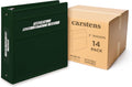 Carstens 3-Inch Heavy Duty Round Ring Binder for Medication Administration Records – Side Opening Forest Green, Case of 14, Durable Plastic, No Pockets Holds 400 Letter Sheets, Made in USA (1812-3RCS)