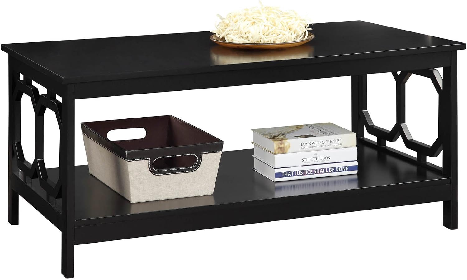 Convenience Concepts Omega Coffee Table, Black