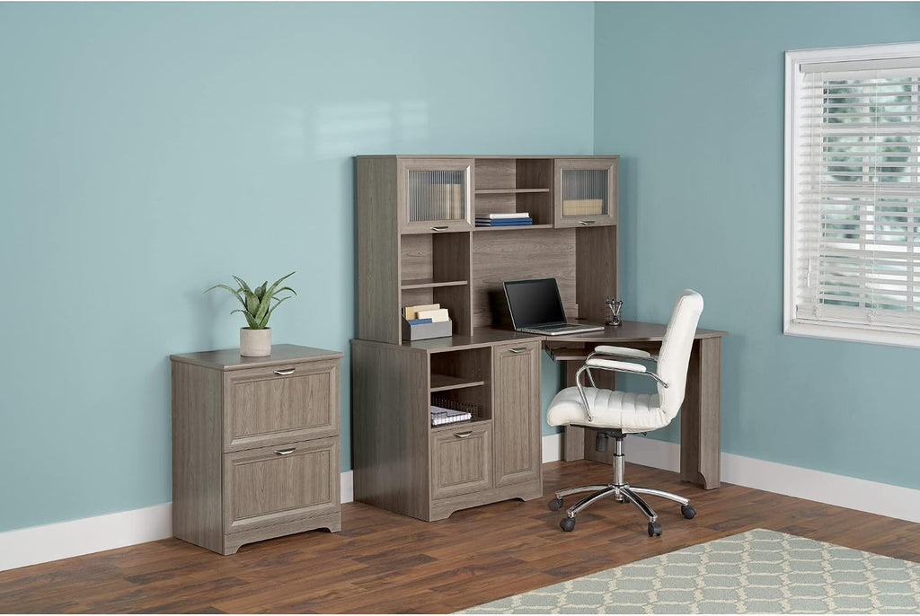 Realspace® Magellan 60' W Corner Computer Desk, Gray