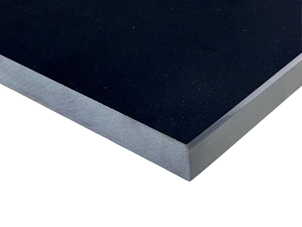 Super Black Engineered Marble Threshold for Shower Curb, Bathroom Vanity Backsplash, Window Sill, Door Transitions (6' x 36')
