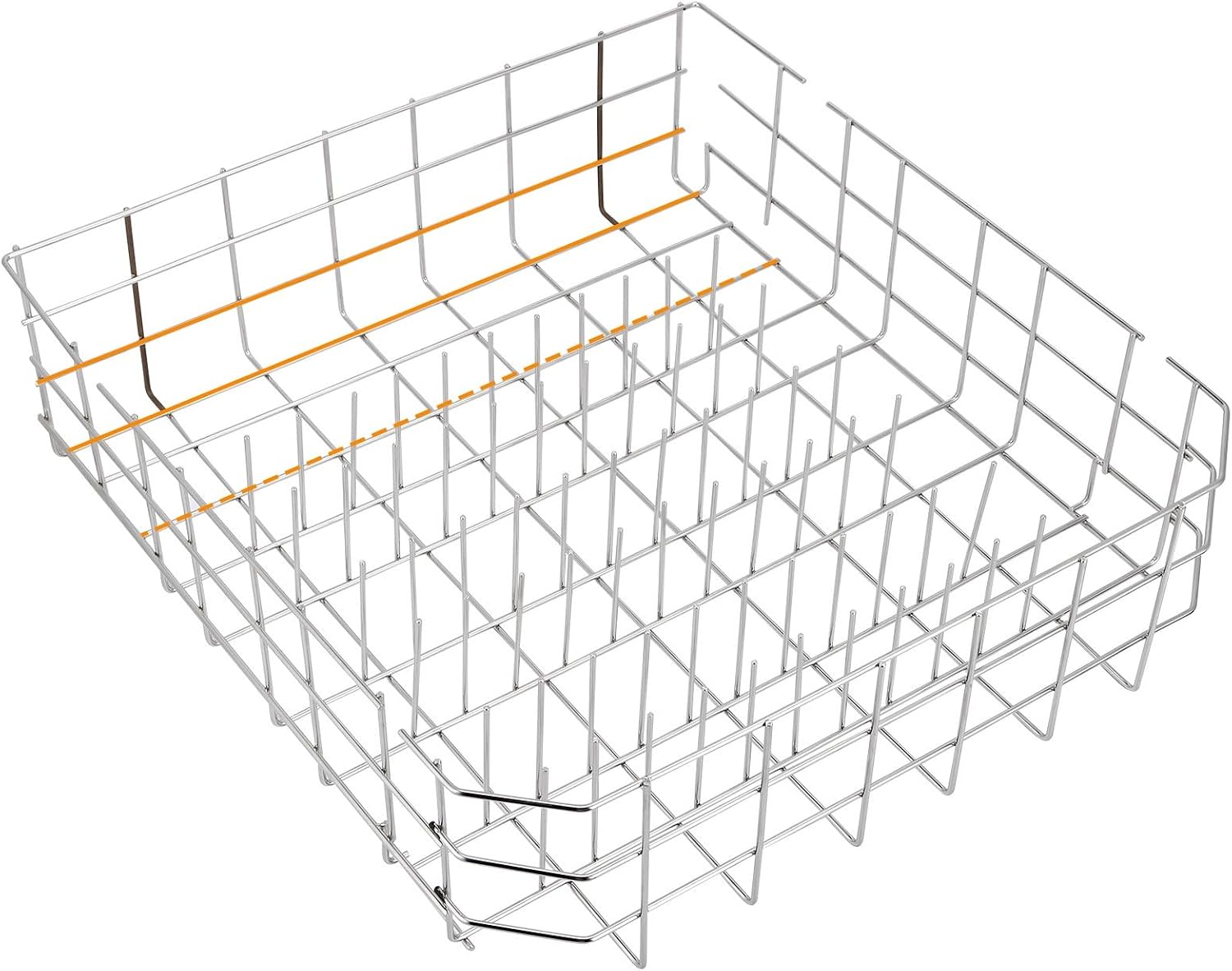 Upgraded 304 Stainless Steel Dishwasher Lower Rack for Maytag, KitchenAid, Whirlpool - 22'D x 20.5'W - OEM Replacement Parts W10728159, W10525646, W10082825, W10780925