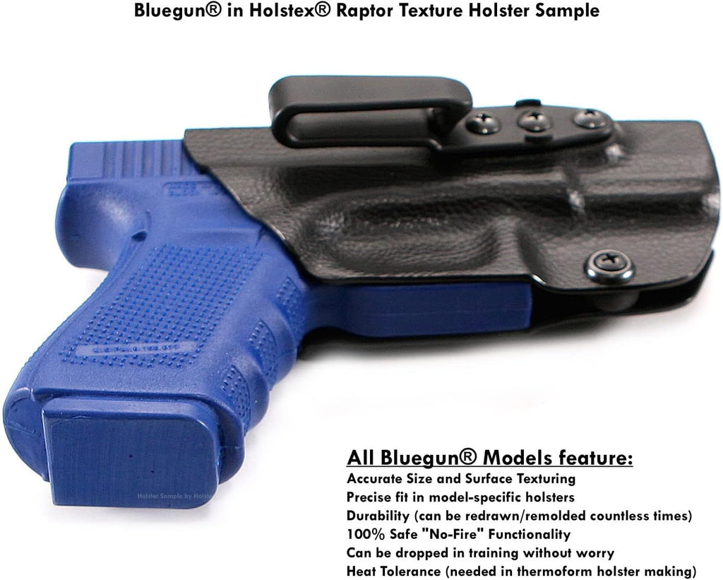 Bluegun - USA Made Firearm Training Simulators & Kydex Holster Molding Props - (370+ Models Available)