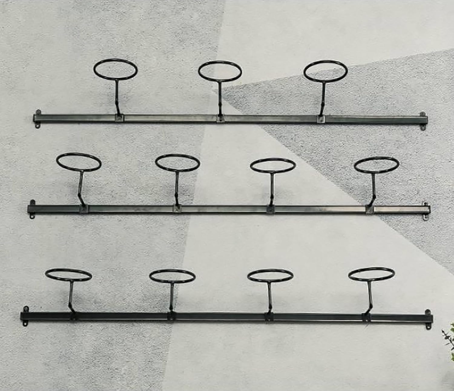 Set of 2 Metal Hat Storage Display Rack,Hat Rack for Wall,Baseball Cap Organizer Holder,Wall Mount Cowboy Hat Hooks Rack for Retail Boutiques