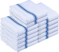Utopia Towels Dish Towels 300 Pack (15x25 Inches, Blue), Commercial Bulk Kitchen Towels Set, 100% Ring Spun Cotton, 200 GSM, Absorbent Tea Towels for Restaurants, Hotels and Catering