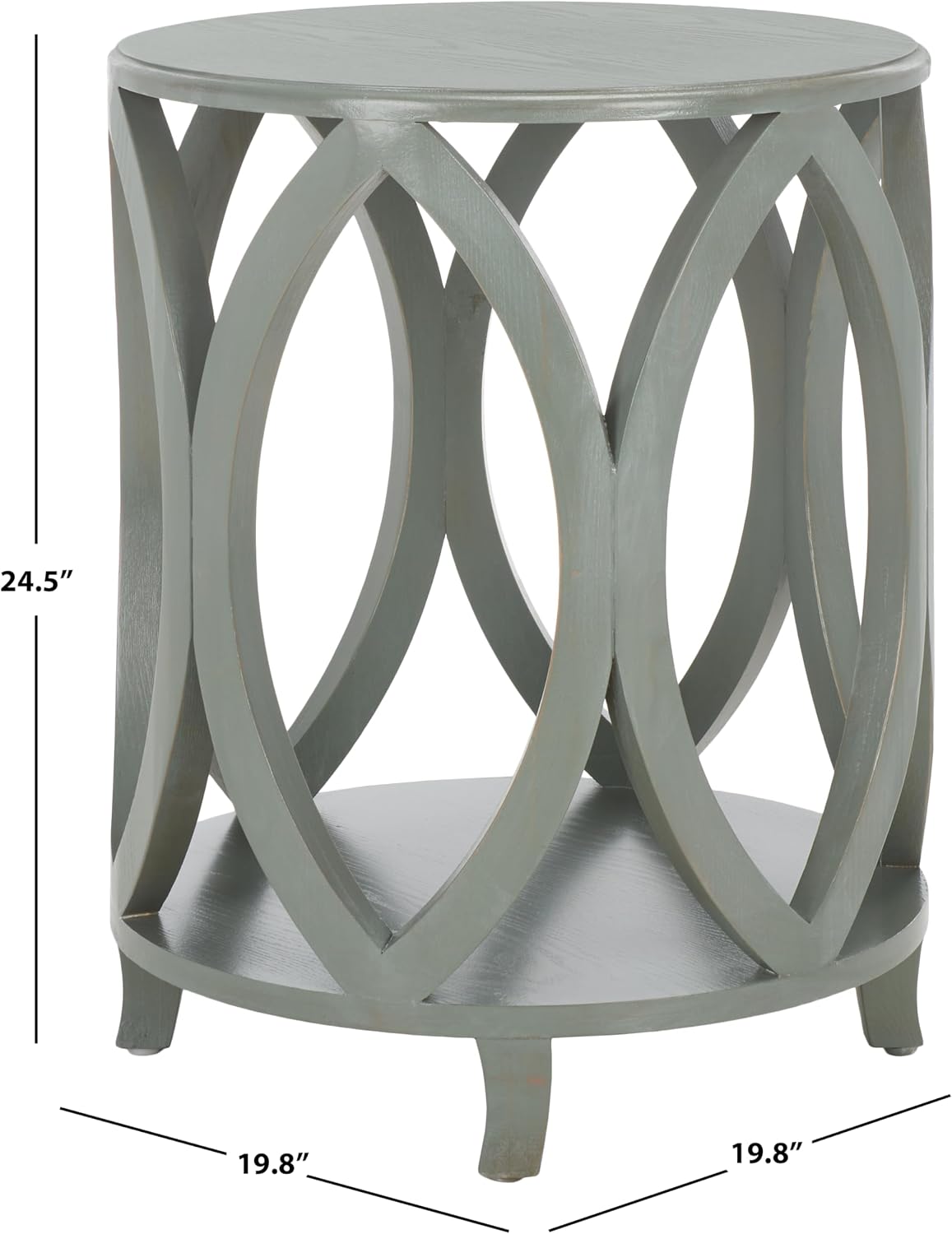 Safavieh American Homes Collection Janika French Grey Accent Table