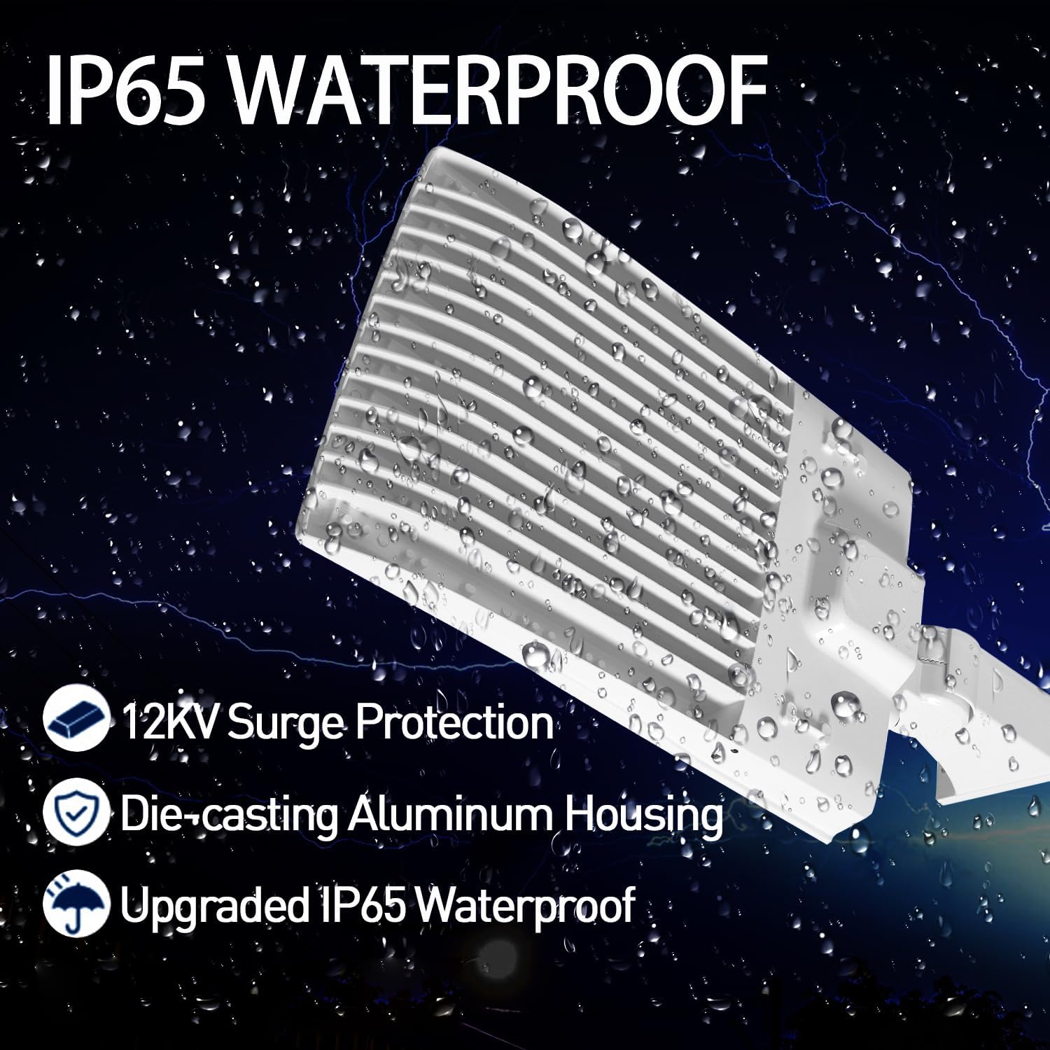 150W LED Parking Lot Light, 21000 LM 5000K White LED Shoebox Light [700W MH/HPS Equiv.] Adjustable Yoke Mount Outdoor Pole Court Street Lighting- 100-277V