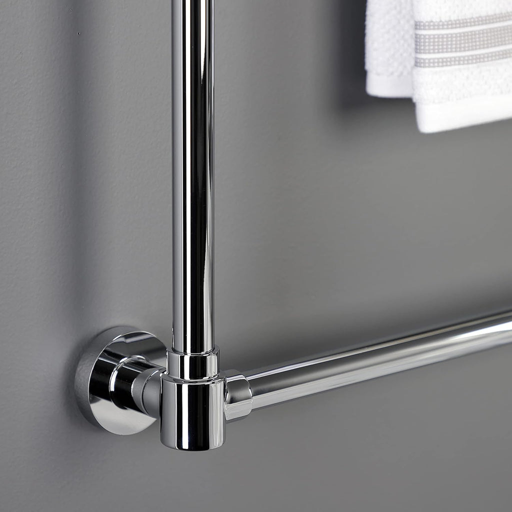 Kingston Brass DTM323031 Gallant 30-Inch x 32-Inch Wall Mount Towel Rack, Polished Chrome