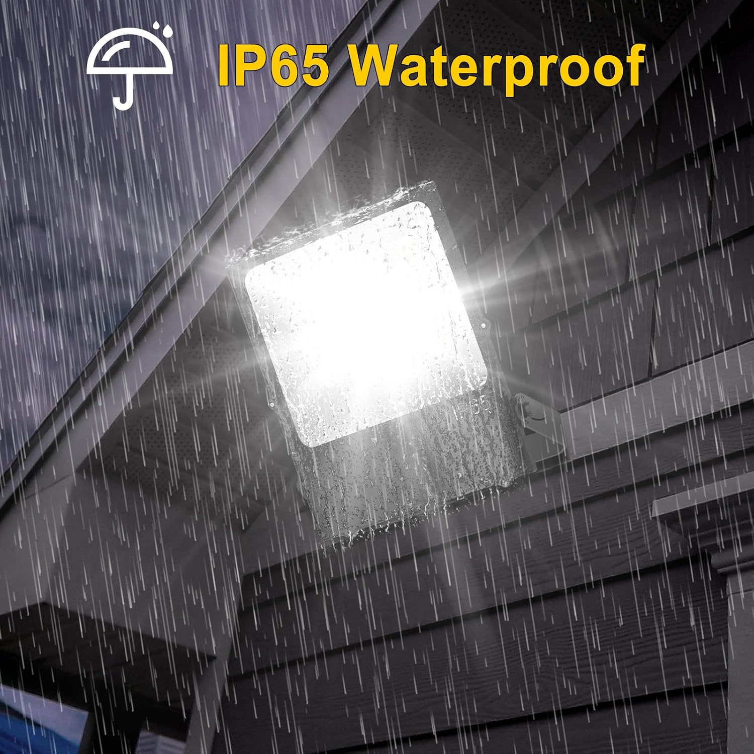 ADUB 4 PCS LED Flood Lights 240W 33600 LM, ETL Listed 5000K LED Stadium Light Outdoor, IP65 Waterproof Commercial Outside Floodlight Security Lights for Parking Lot Yard Sport Court, AC 100~277V