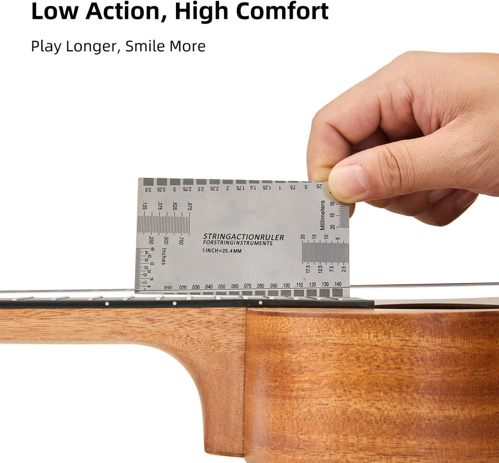 TOM 26″ Tenor Electric Ukulele - with UK-500T Pro EQ & Tuner, Solid Mahogany for Richer Volume & Depth. Ideal for Fingerstyle & Live Performance. Complete Pro Kit