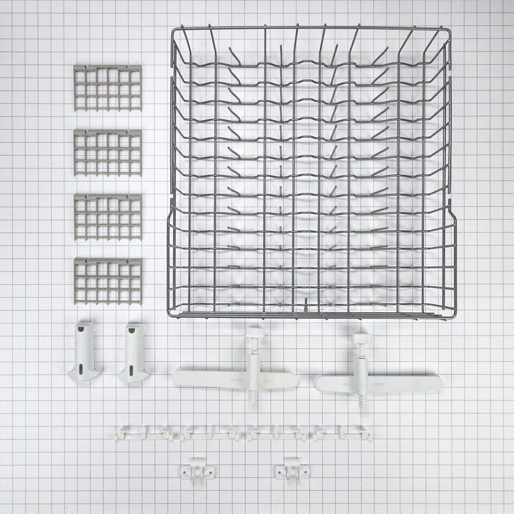 US-Based Supplier - W11169039 Upper Dishrack Assembly - Compatible With Amana Crosley Estate Inglis Kenmore Magic Chef Maytag Roper Whirlpool Dishwasher - Replaces W10300725 W10779821 W10826746