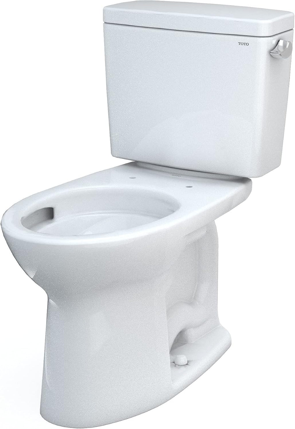 TOTO Drake Elongated 1.28 GPF Toilet with TOTO WASHLET C5 Bidet Toilet Seat Bundle - Cotton White