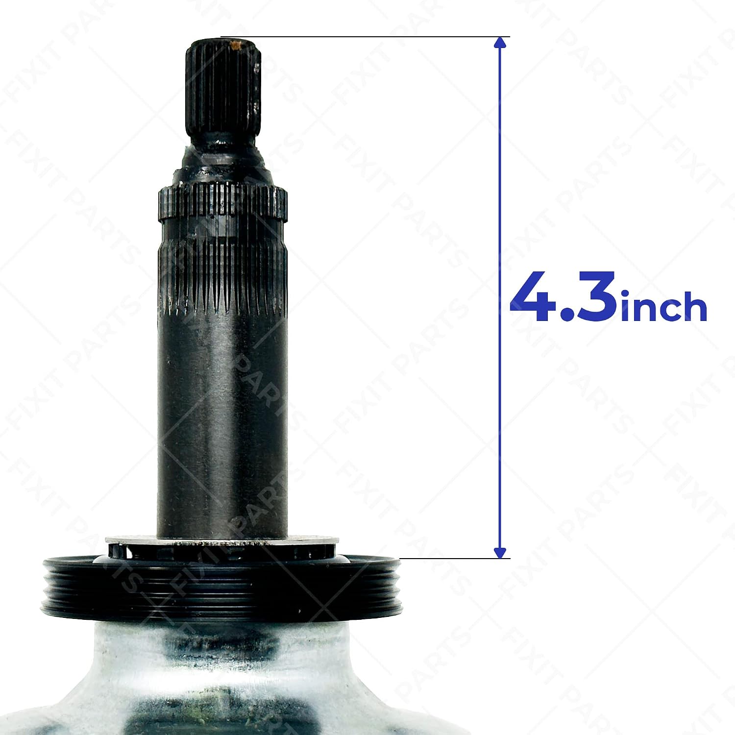 𝗪𝗵𝗶𝗿𝗹𝗽𝗼𝗼𝗹 W11454734 Washer Gear Case Replaces AP6993915, W11035751, W10771760, W10006481, W10870913 (Transmission) Works with Maytag Whirlpool Kenmore Crosley, Shaft 4 3/8 in Seal 3.2in