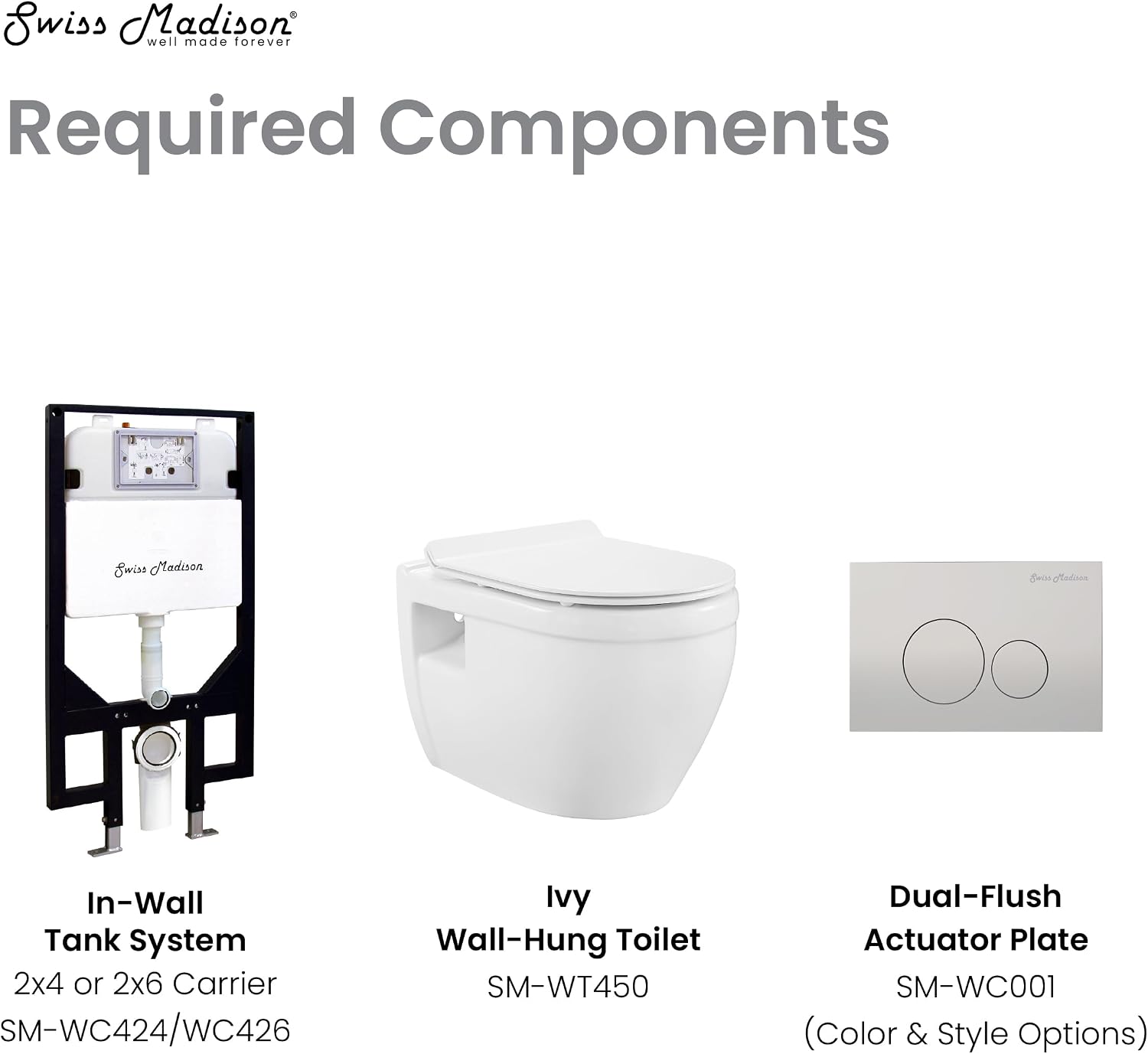 Ivy Wall-Hung Elongated Toilet Bowl