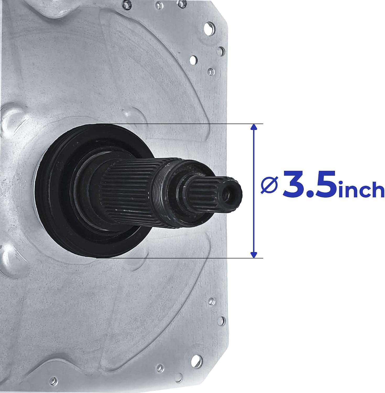US-Based Supplier W11393685 Gearcase replaces W10447976, W10811956, W10868473, W11393686, W11455453 and Slider W10734521 Kit for Whirlpool Kenmore Maytag Washers, Shaft 4.5 inches, Seal 3.5 inches