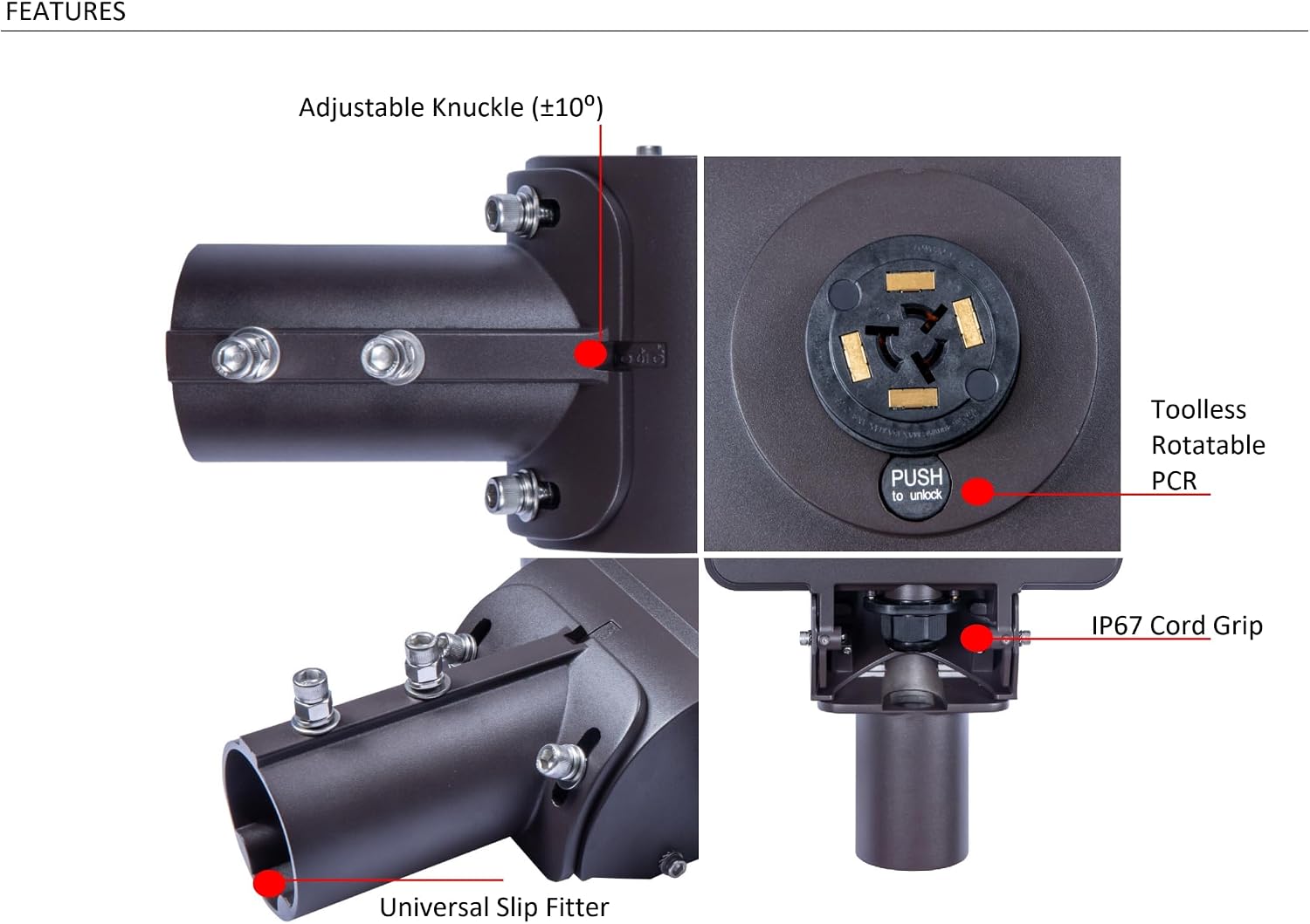 TransLEDer/90W LED Street Light/12000lm@4000K/Trusted Area Lighting Partner for U.S. Utilities
